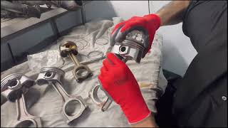 Cada tornillo cuenta una historia… Armamos el motor G4KF del Hyundai Genesis Coupe Turbo! 