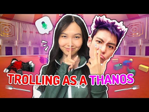 ROBLOX SQUID GAME but I'm THANOS...