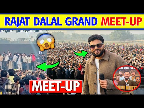 😱Rajat dalal meetup video |Rajat Dalal meetup video dda ground Rohini | elvish yadav rajat dalal