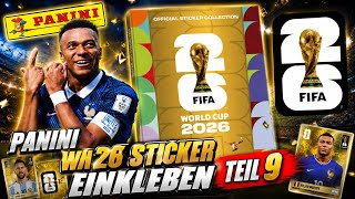Mbappe & Haaland🔥|Panini Fifa WM 2026 Sticker einkleben Teil 9!😱