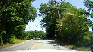 Drivig in Smithfield, Rhode Island