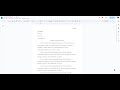 MLA Formatting and Google Docs