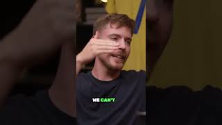 Mr.Beast calls Ronaldo the LEBRON JAMES of Football? #funny #mrbeast #ronaldo #football #shorts