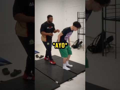 Ray Shows Tylil's Wrestling Coach His Signature Move ๐๐