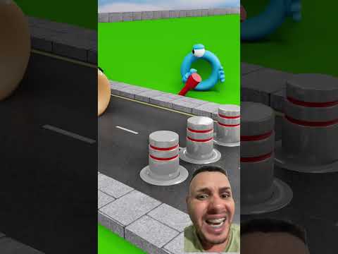 NÃO PODE PASSAR POR AQUI VOVÓ 😵🤣 #goingballs #funny #gaming #gameplay #humor #grannyvsgrannygame