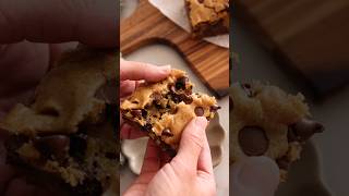 Chocolate Chip Cookie Bars!