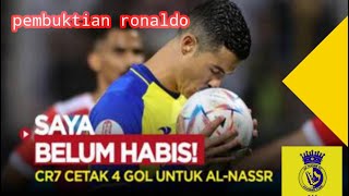 Cristiano ronaldo cetak 4 gol, alnasser vs alwahda#ronaldo #alnassr