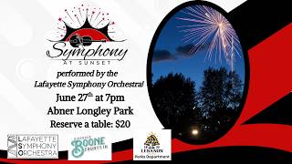 Symphony at Sunset Returns to Lebanon to Kick Off July 4th Festivities