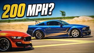     Can My 1200HP Mustang Hit 200 MPH?! - Drag Race Day