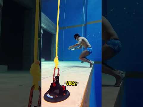 Ele nadou na piscina de 25 metros de profundidade 🤯😦 #shorts