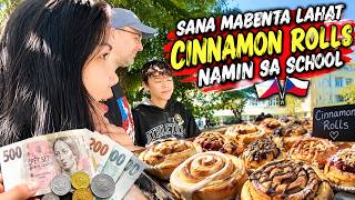 SANA MABENTA LAHAT NG CINNAMON ROLLS NAMIN SA SCHOOL | FILIPINO CZECH FAMILY