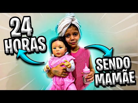 TOTO SENDO MAMÃE POR 24HRS