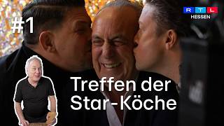 VOX-Kochlegende Tim Mälzer trifft auf der Ambiente-Messe auf Jamie-Oliver und seinen Entdecker