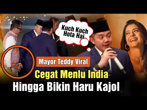 Viral! Mayor Teddy Cegat Menlu India hingga Bikin Baper Artis Cantik Bollywood