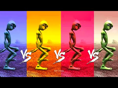 Alien dance VS Funny alien VS Dame tu cosita VS Funny alien dance VS Green alien dance VS Dance