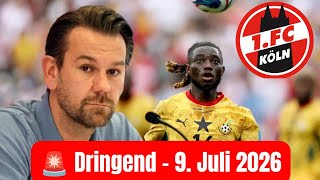 Ghana-Star Mensah sagt Köln zu