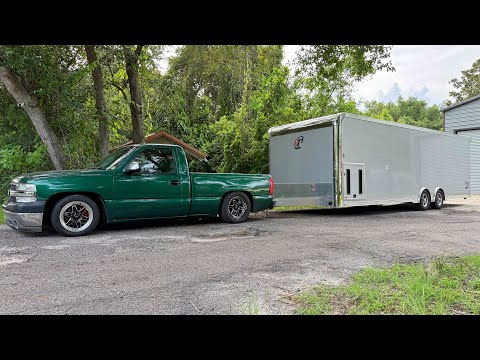 Building my dream enclosed car trailer part 2. everything works. 