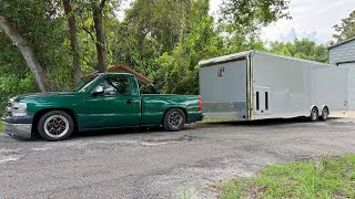 Building my dream enclosed car trailer part 2. everything works. 