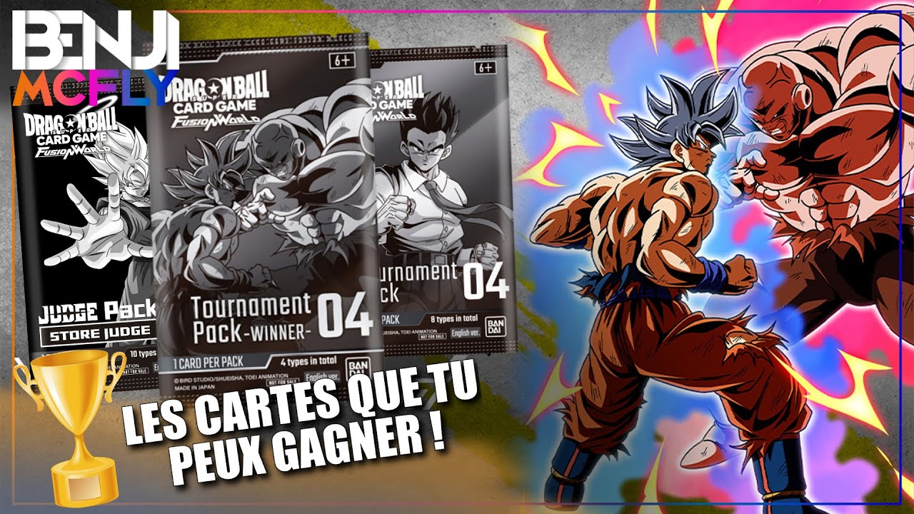 🔥J'OUVRE MON 1er KIT DE TOURNOIS Dragon Ball FUSION WORLD ! 🎉😍 FB03 Store Tournament Kit
