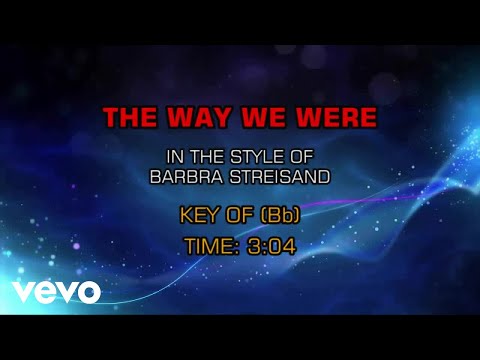 Barbra Streisand – The Way We Were (Karaoke)