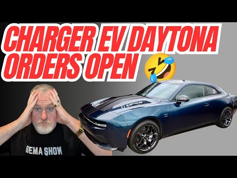 Dodge Charger EV Daytona Ordering Opens, It's A Disaster Already 😂