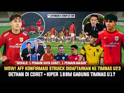 🔴 LANGSUNG DIUMUMKAN AFF! Rafael Struick Resmi Didaftarkan ke Timnas U23~Kiper 188M Gabung~Raven
