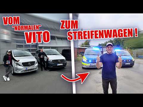 VOM VITO zum STREIFENWAGEN 🚓🤩 Mittelkonsole und Heckausbau -Teil4 | ItsMarvin