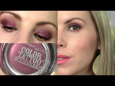 maybelline color tattoo tutorial