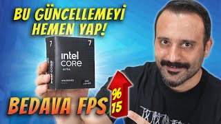 SONUNDA GELDİ! Intel Core Ultra 200S BOOST Güncelleme Rehberi