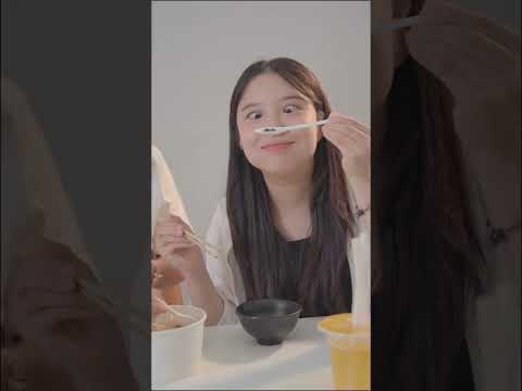 Lần đầu thử ăn Mì Trà Sữa Trân Châu Bắp Bò | #Shorts