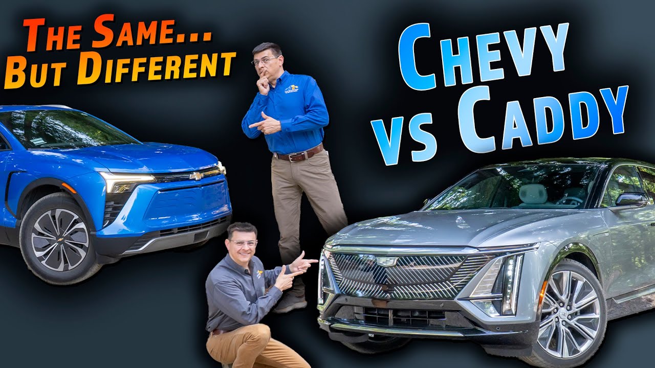 2025 Cadillac Lyriq vs 2025 Chevy Blazer EV - Which Is The Ultimate Ultium