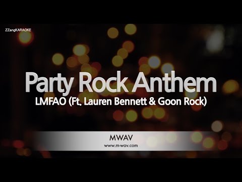 LMFAO-Party Rock Anthem (Ft. Lauren Bennett & Goon Rock) (Karaoke Version)