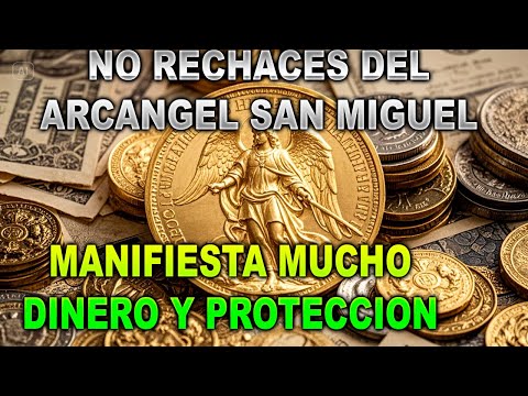 Toca la medalla del arcangel San Miguel te da Proteccion y manifiesta Mucho Dinero