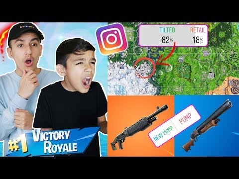We Let Instagram Control How We Play Fortnite Challenge! Fortnite Duo With Little Brother!