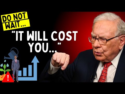 " AVOID THESE 10 INVESTING MISTAKES OR IT WILL COST YOU..." Warren Buffett