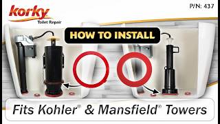 How to Install a Fits Kohler® & Mansfield® Flush Valve Seal Kit