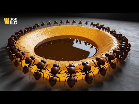 Honey VS Ants 🤯 Shocking