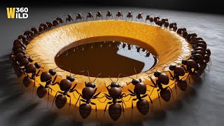 Honey VS Ants 🤯 Shocking