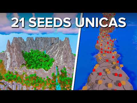 21 Semillas ÚNICAS en Minecraft 1.21