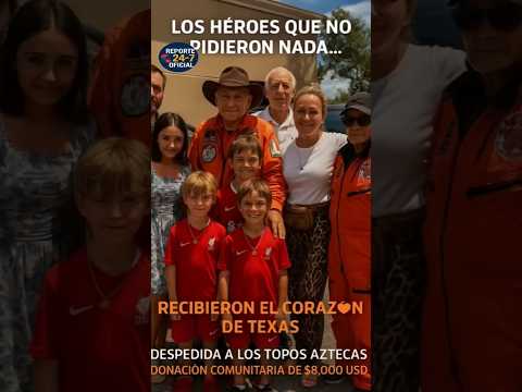 Topos Aztecas regresan a México con el corazón lleno y un sobre de gratitud 💌🇲🇽