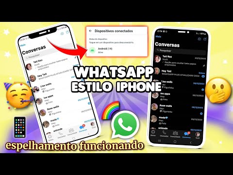 SAIU! WHATSAPP IGUAL IPHONE iOS 17 NO ANDROID 2024 🥳 Funcionando 😄 Nova Atualização MBiOS