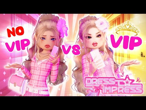 ¡VIP VS NO VIP EN DRESS TO IMPRESS! ¿QUIÉN GANARÁ? 💅​ // Roblox