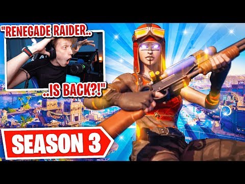 RENEGADE RAIDER IS BACK... (Season 3 Fortnite)
