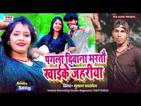 #Sad | #पगला दिवाना मरतौ खाइके #जहरिया | #Pagla  Deewana Martau | #Bewafai Song | Gulsan Kalbhairav