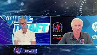 ISL Draft, July 21 2021   14 year old Summer McIntosh