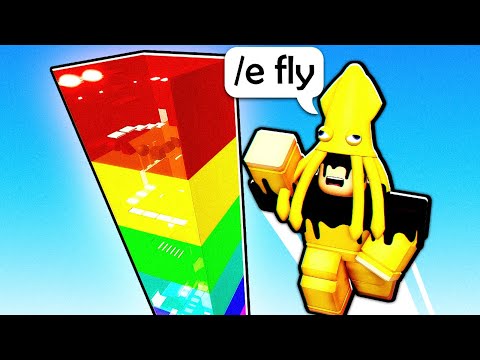 How to FLY GLITCH in ROBLOX SLAP TOWER