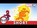 Spidey and Human Torch's Beach Adventure