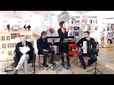 Piero Colaprico, presentazione teatrale-musicale de La strategia del gambero