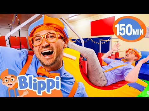 Can Blippi Do a Flip? Learn Gymnastics and a Super Somersault! | Educational Videos for Kids