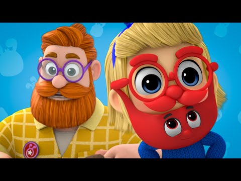 Mila's Morphing Beard 🧔🏼‍♀️ | Morphle's Magic Universe 🌌 | Adventure Cartoons for Kids